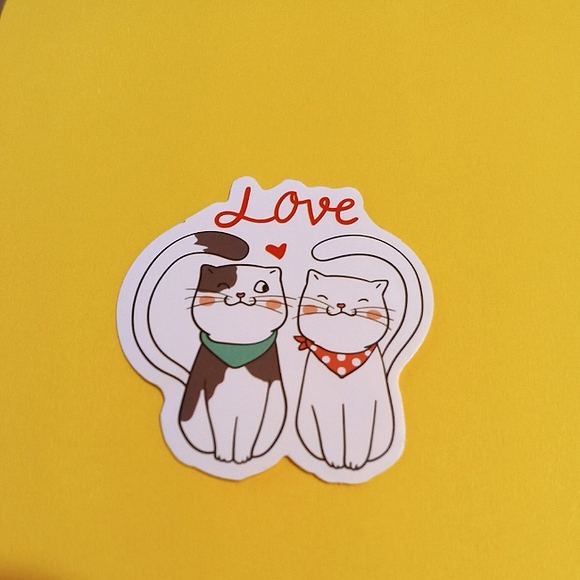 Bundle of 6 Cat Stickers - Picture 2 of 8